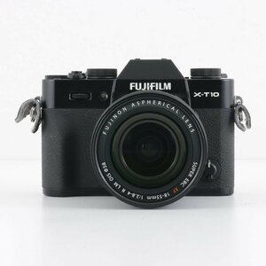 1円～ FUJIFILM フジフィルム ミラーレス一眼カメラ X-T10 / XF 18-55mm 2.8-4 R LM OIS　/　EF-X20　【電源ON確認】