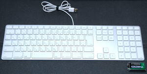 ☆作動確認済み☆保管品☆純正☆Apple Keyboard☆USB有線☆テンキー付き☆日本語配列☆A1243