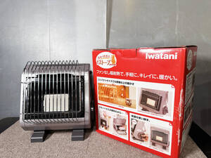 中古★Iwatani/イワタニ　カセットガスストーブ　ポータブルタイプ　屋内専用　元箱付き【CB-STV-2】EB7E