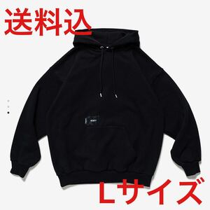 WTAPS CRST HOODY COTTON BLK L