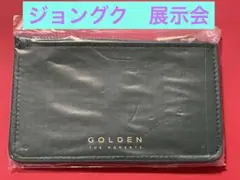 ●BTS ジョングク　GOLDEN 展示会　カードウォレット　日本限定