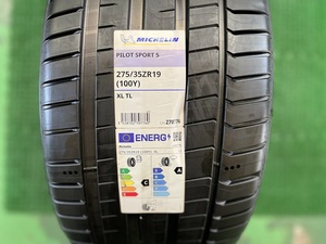 【新古品】サマータイヤ　275/35R19（100Y）エクストラロード　ミシュラン　PILOT　SPORT5　1本のみ　未使用2022年製　