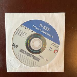 ◎(427-12) FUJITSU Drivers &Applications fi-65F Setup DVD-ROM 未開封