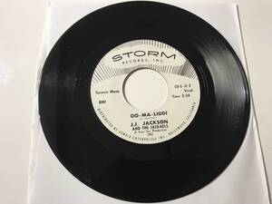 J.J. Jackson And The Jackaels - Oo-Ma-Liddi ☆UK Re 7″☆CRAMPS☆BORN BAD☆Lux & Ivy