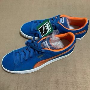 PUMA SUEDE TEAMS　プーマ スウェード チームス　　Puma Royal-Vibrant Orange　27.0cm