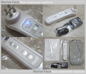 ★テクノリンク S4Pola方式 RFラジオ波 高周波電流 エステ美顔器 Revive Face 部分痩せ たるみケア 代謝UP ハンディ型 スキンケア美容器★