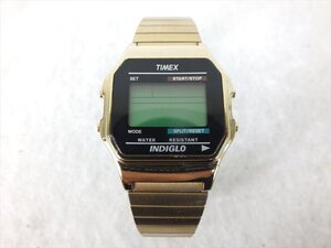 ♪ TIMEX INDIGLOデジタル CR2016CELL 腕時計 中古 現状品 250111Y7143