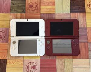 1円スタート☆ New Nintendo 3DS LL 2台 まとめ 管理番号24