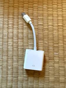 【中古】Apple DVI mini display A1305 変換 変換ケーブル 純正 アップル