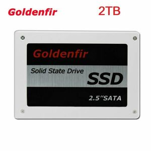 ■新品!!国内対応&90日保証■ SSD Goldenfir 2TB SATA3/6.0Gbps 2.5インチ 高速 NAND TLC 内蔵 デスクトップPC ノートパソコン DE004