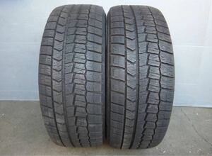 ★美品★ 235/50R18 ダンロップ WINTER MAXX WM02 2022年製 2本 バリ山 9部山 スタッドレス