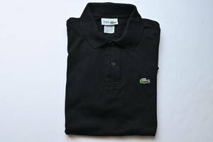 LACOSTE　ラコステ フランス製ポロシャツ　黒　4