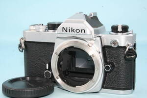 1円～ 完動美品 ニコン Nikon FM シルバー ボディ 返品保証 同梱可 一眼レフフィルムカメラ 11020-1