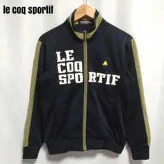 le coq sportif ゴルフ トラックジャケット M 黒 QG4660