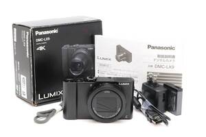 B (並品) Panasonic パナソニック LUMIX DMC-LX9 ブラック 初期不良返品対応 領収書発行可