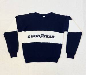 ★美品 80s GOOD YEAR × Velva Sheen スウェットシャツ SizeS USA製 ビンテージ★