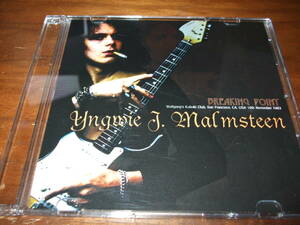 Yngwie Malmsteen《 Breaking Point 83 Soundboard Recording 》★ライブ