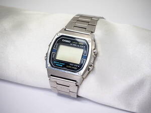 希少！◆CASIO/カシオ◆548 W-760 クォーツ デジタル 腕時計 カラー:シルバー◆メンズ/レア/ヴィンテージ 76663