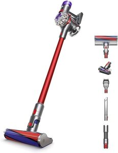 未開封 Dyson(ダイソン) コードレス掃除機 Dyson V8 Origin スティック ハンディクリーナー サイクロン (SV25 RD2 EH)【延長ホース付き】