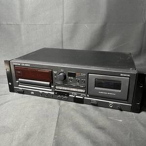 【簡易動作確認済み】 TASCAM CD カセット プレーヤー カセットデッキ CD-A500 ③