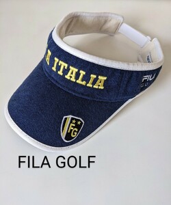 FILA GOLF フィラゴルフ ゴルフ パイル サンバイザー ユニセックス 正規品