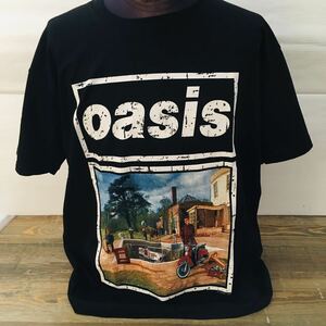 90年代バンド　オアシス　oasis L バンドTシャツ　ロックTシャツ