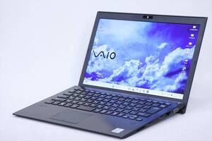 1円～ 2021年発売 バッテリー良好 Windows11 第10世代CPU VAIO Pro PG VJPG13C11N i5-1035G1 メモリ8G SSD256G 13.3FHD WiFi6