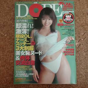 柱|DOPE[ドープ] 2003年2月号　小沢菜穂/紅咲美乃里/森下くるみ