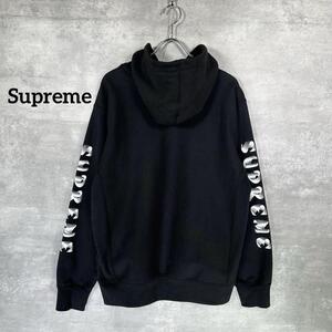 『Supreme』 シュプリーム (L) プリントスリーブ パーカー