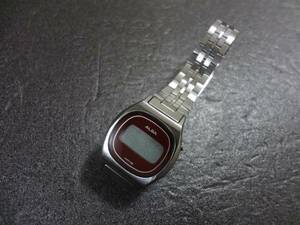 SEIKO ALBA アルバ 古 デジタル 婦人 腕時計 Y490-4000 ジャンク