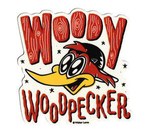 ウッディー・ウッドペッカー ステッカー アメリカン キャラクター アメリカ かわいい おしゃれ かっこいい Woody Woodpecker イラスト