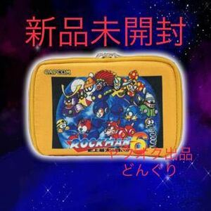 数4 ロックマン パッケージポーチ 新品未開封 ポーチ CAPCOM カプコン 限定品 小物入れ インテリア プレゼント 非売品 激レア 激安