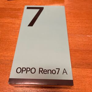 OPPO Reno7 A スターリーブラック 新品未使用未開封