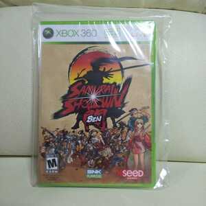 ☆美品☆極レア品☆新品未使用品未開封品☆XBOX360ソフト☆SAMURAI SHODOWN SEN☆SNK/PLAYMORE/XSEED☆商品、受取評価出来る方☆