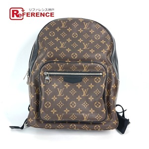 LOUIS VUITTON ルイヴィトン M45349 ジョッシュ バックパック カバン モノグラム・マカサー リュックサック ブラウン メンズ【中古】