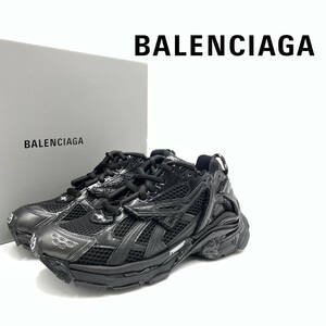 BALENCIAGA バレンシアガ ランナー ユーズド ダメージ 加工 スニーカー size 39 26cm 656065 W3RA1 0226006