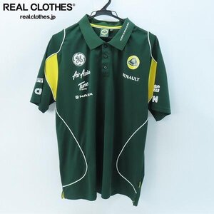 ☆TEAM LOTUS/チームロータス F1/チームウェア 半袖ポロシャツ/XL /UPK