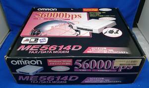 【未使用】OMRON(オムロン)　ME5614D FAX/DATA MODEM アナログ・モデム ジャンク