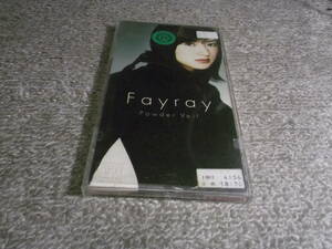 ★Fayray/Powder Veil 国内盤8cmシングル歌詞付レンタル落ち★1999年2月10日発売 Antinos Records ARDJ-5084 定価1,020円