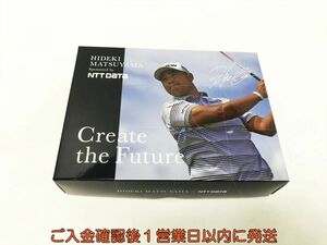 【1円】未使用品 ゴルフ HIDEKI MATUYAMA × NTT DATA ゴルフボール 1ダース G02-156tm/F3