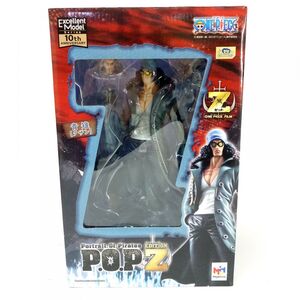 061 メガハウス Portrait.Of.Pirates ワンピース EDITION-Z 青雉 クザン フィギュア ※中古難あり