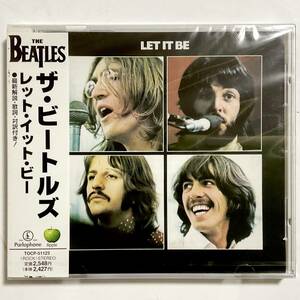 未開封CD　THE BEATLES　ザ・ビートルズ / レット・イット・ビー　※ヤケ、変色あり　　　M017 