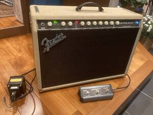 【再出品】Fender Super Sonic 112 60W 旧ロゴタイプ（AC120V仕様）ステップアップトランスのセット