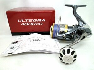 N【大関質店】 中古美品 リール SHIMANO シマノ ULTEGRA 17アルテグラ 4000XG 03649 ハンドルカスタム