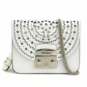 フルラ Furla ショルダーバッグ レザー ホワイト h30509g