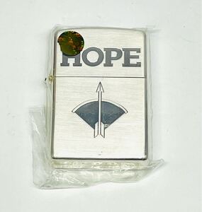 ◇ 1円★【未使用】 ZIPPO zippo ホープ 両面刻印 限定希少モデル HOPE 2011年製 シリアルナンバー NO.09023 シルバー メンズ小物 喫煙具