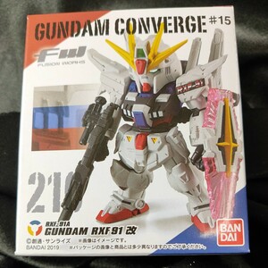 GUNDAM CONVERGE ＃15 210 ガンダム rxf91改 新品未開封 全国発送 食玩 バンダイ ガンダム フィギュア FWガンダムコンバージ