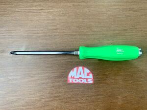 MAC TOOLS（マックツールズ） ペンタグリップハイパードライバー 貫通プラス#3 （グリップ:グリーン) | DPH315G