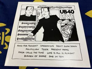 UB40★中古LP国内盤「UB40～ライヴ」