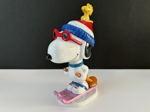 スヌーピー JOE COOL ジョークール スキー FLAMBRO フィギュア 置物 USA ヴィンテージ SNOOPY [pe-050]